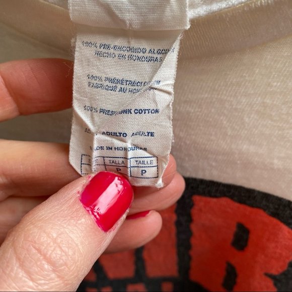 Vintage 90s Tshirt Zombie Survival Guide Crewneck Short Sleeves Mens Small - Picture 6 of 10